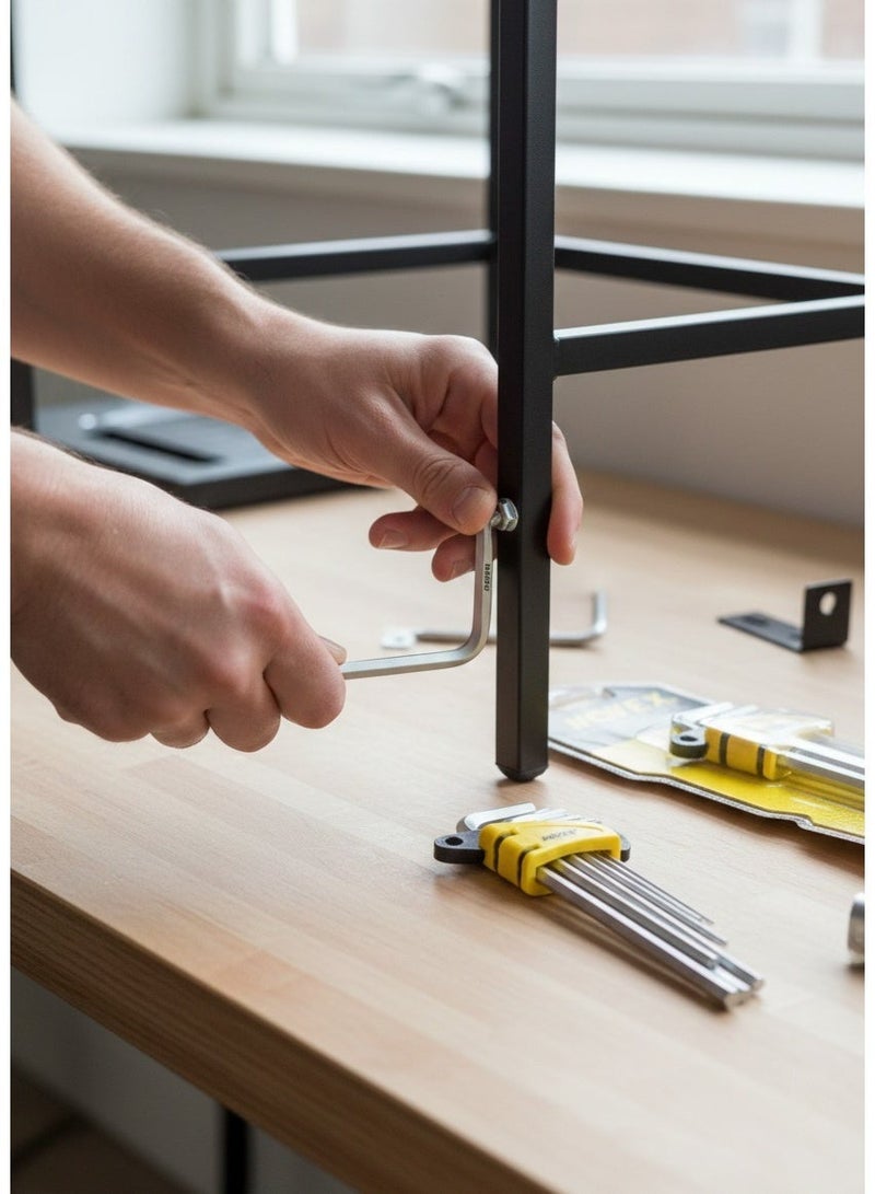 NOVEX NHT-HKS-9 HEX KEY SET (9 PCs) – NOVEX | Precision Screwdriver Set P+S | Micro plated Technology for Durability - Image 3